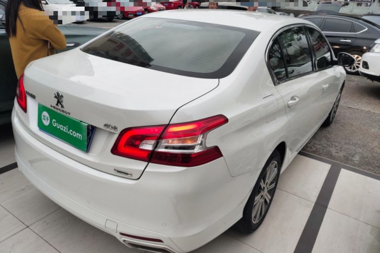 Used Peugeot 408 2018 Revised 350THP Automatic Luxury Edition Rear Right 45 Deg