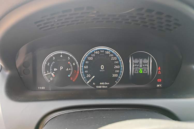 Used Jaguar XJ 2016 XJL 3.0 SC Two-Wheel-Drive Elegant Business Edition Instrument Cluster