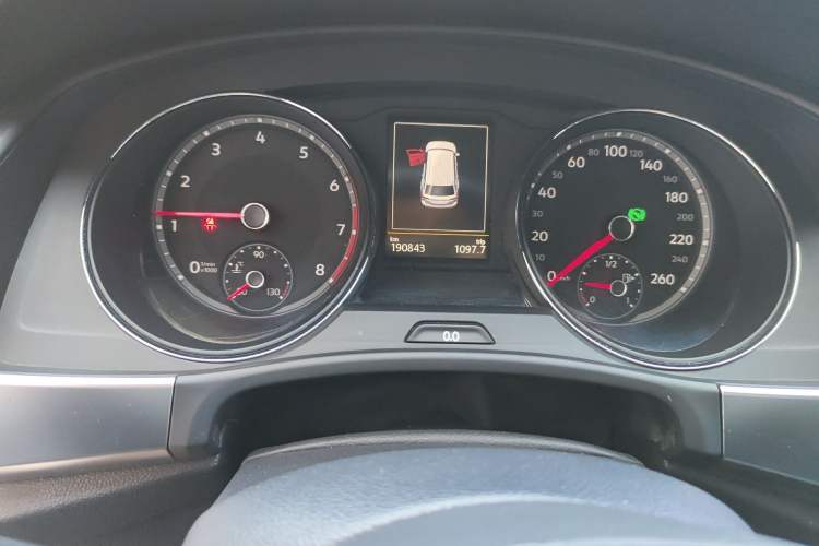 Used Volkswagen Teramont 2019 380TSI Four-Wheel Drive Comfort Edition China VI Standard Instrument Cluster