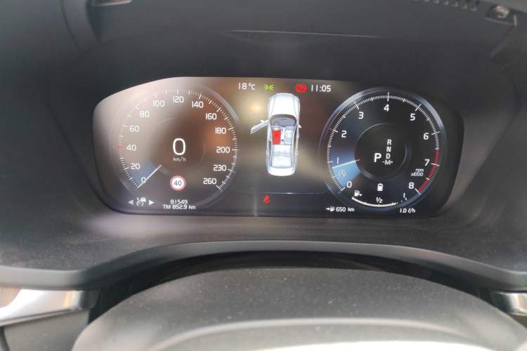 Used Volvo S60 2022 B4 Zhiyuan Luxury Edition Instrument Cluster