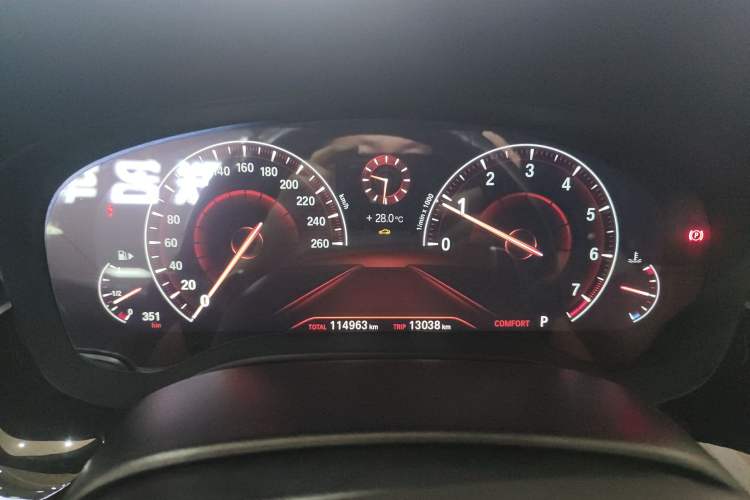 Used BMW 5 Series 2019 Restyled 530Li Luxury Edition M Sport Package Instrument Cluster