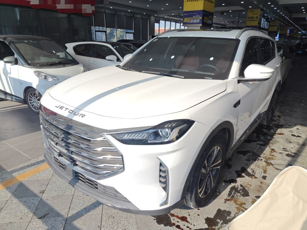 تحت مقدمة السيارة