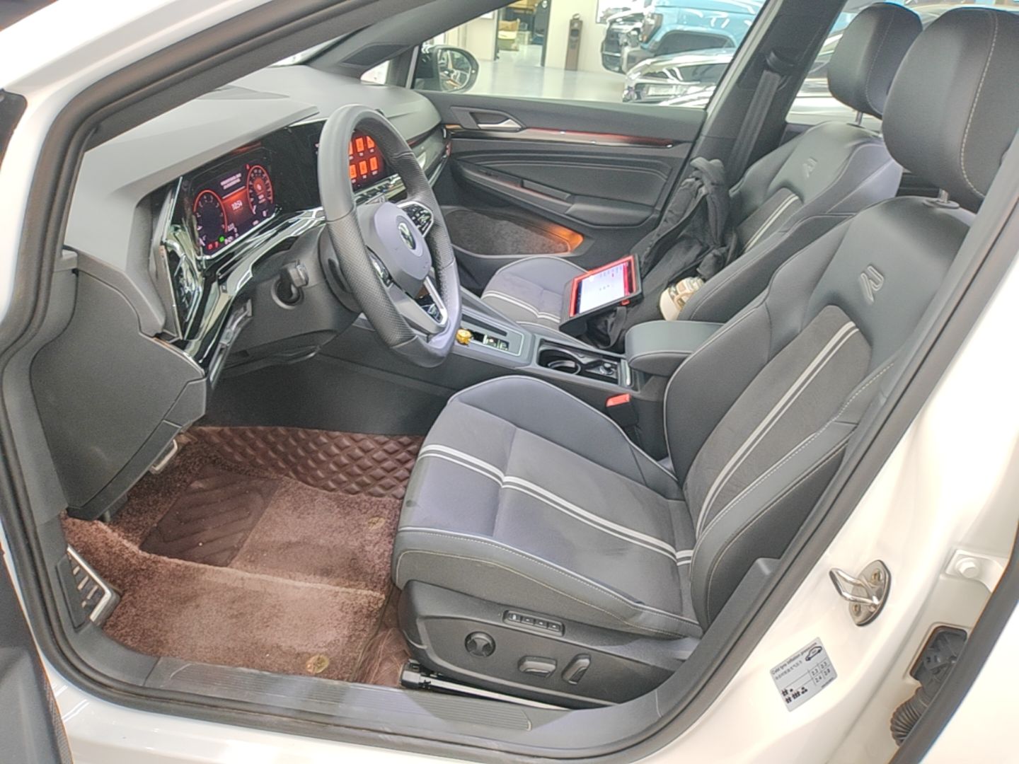 Avant de la voiture