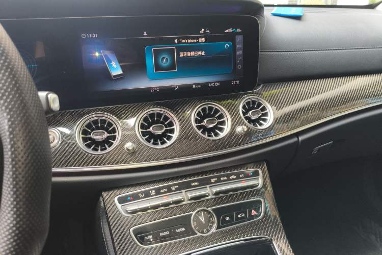 Used Mercedes-Benz E-Class 2019 Facelifted E 300 L Stylish Version Audio And AC Panel