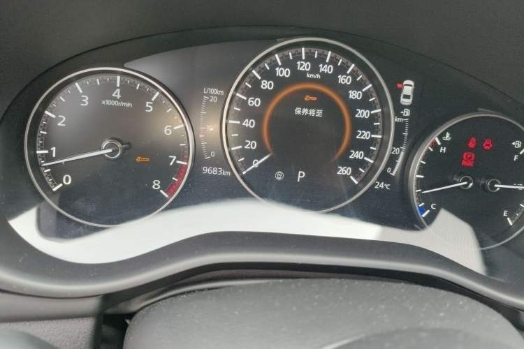 Used Mazda 3 Axela 2023 2.0L Automatic ZhiZhen Edition Odometer Close Up