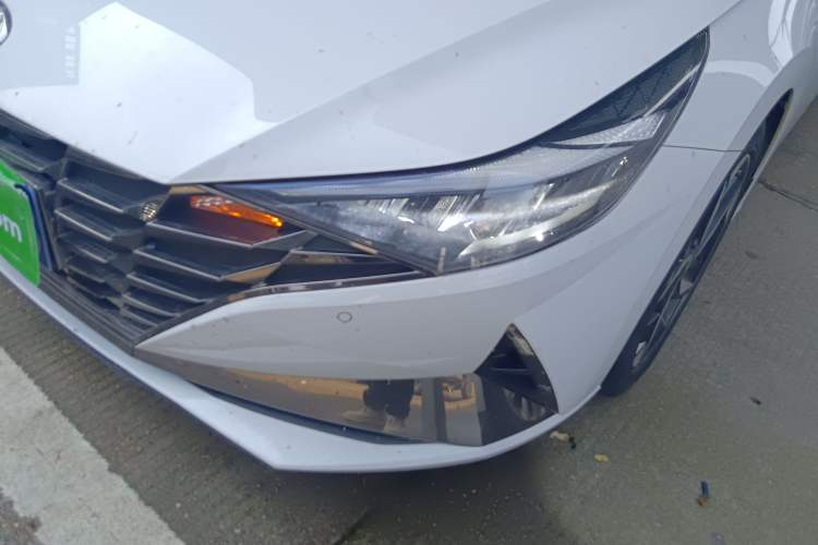 Used Hyundai Elantra 2022 1.5L CVT LUX Prestige Edition Left Front Headlight