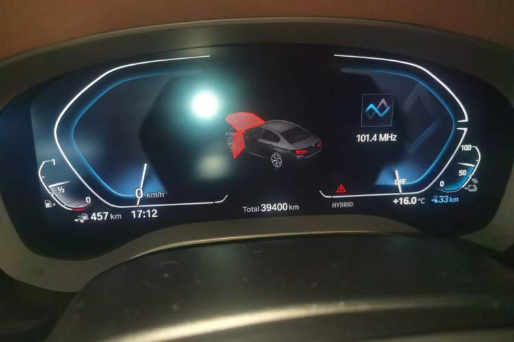 Used BMW 5 Series New Energy 2022 Updated Version 535Le Luxury Package Instrument Cluster