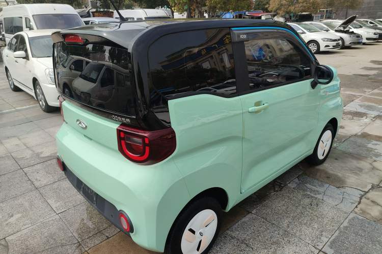 Used Chery QQ Ice Cream 2022 170km Sundae Phosphate Lithium-Ion Rear Right 45 Deg