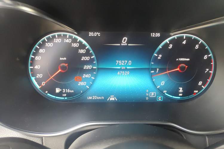 Used Mercedes-Benz GLC 2021 GLC 300 L 4MATIC Dynamic Model Instrument Cluster