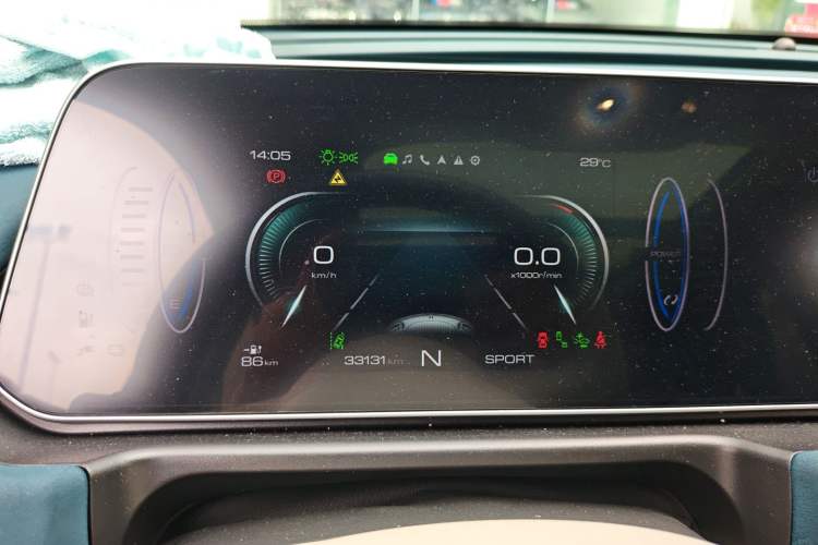 Used ORA Good Cat 2021 400km Standard Range Athena Edition Lithium Iron Phosphate Instrument Cluster