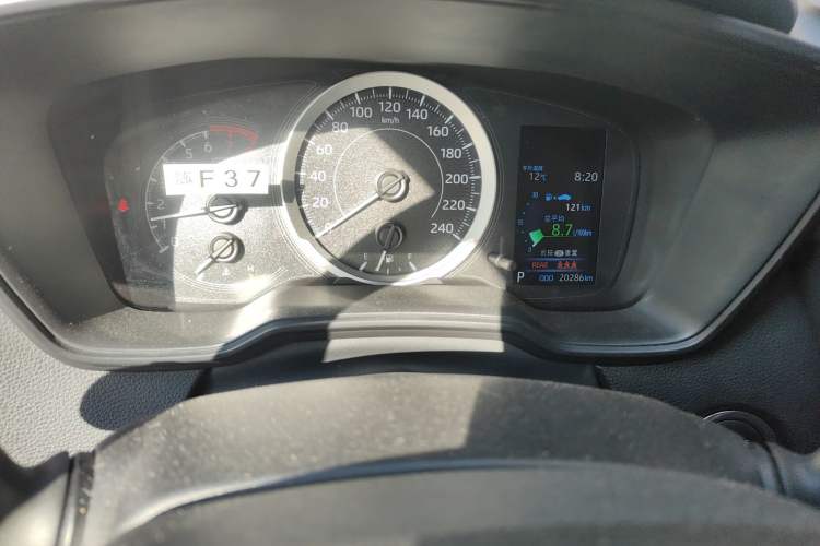 Used Toyota Corolla 2021 1.2T S-CVT Elite PLUS Edition Odometer Close Up