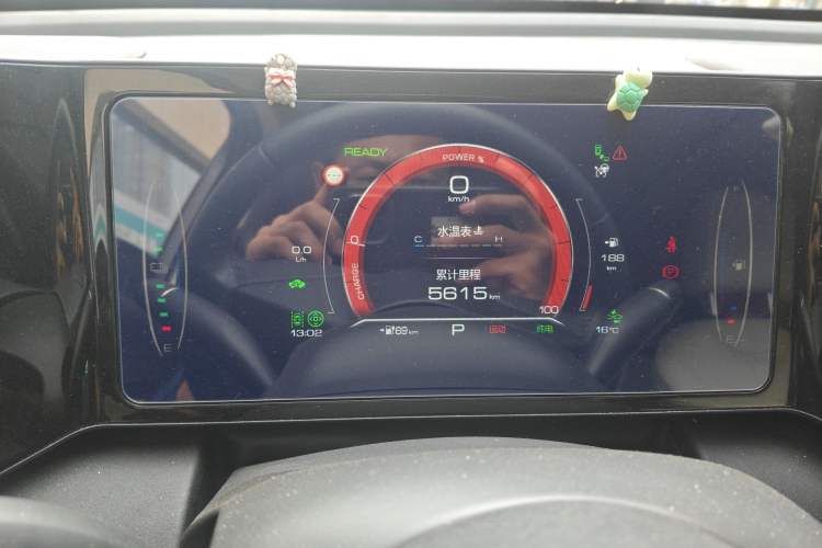 Used Haval Fierce Dragon 2023 1.5L 110KM Navigation Edition Odometer Close Up