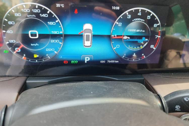 Used JETOUR X90 PLUS 2021 1.6TD DCT Villa 7-Seater Odometer Close Up