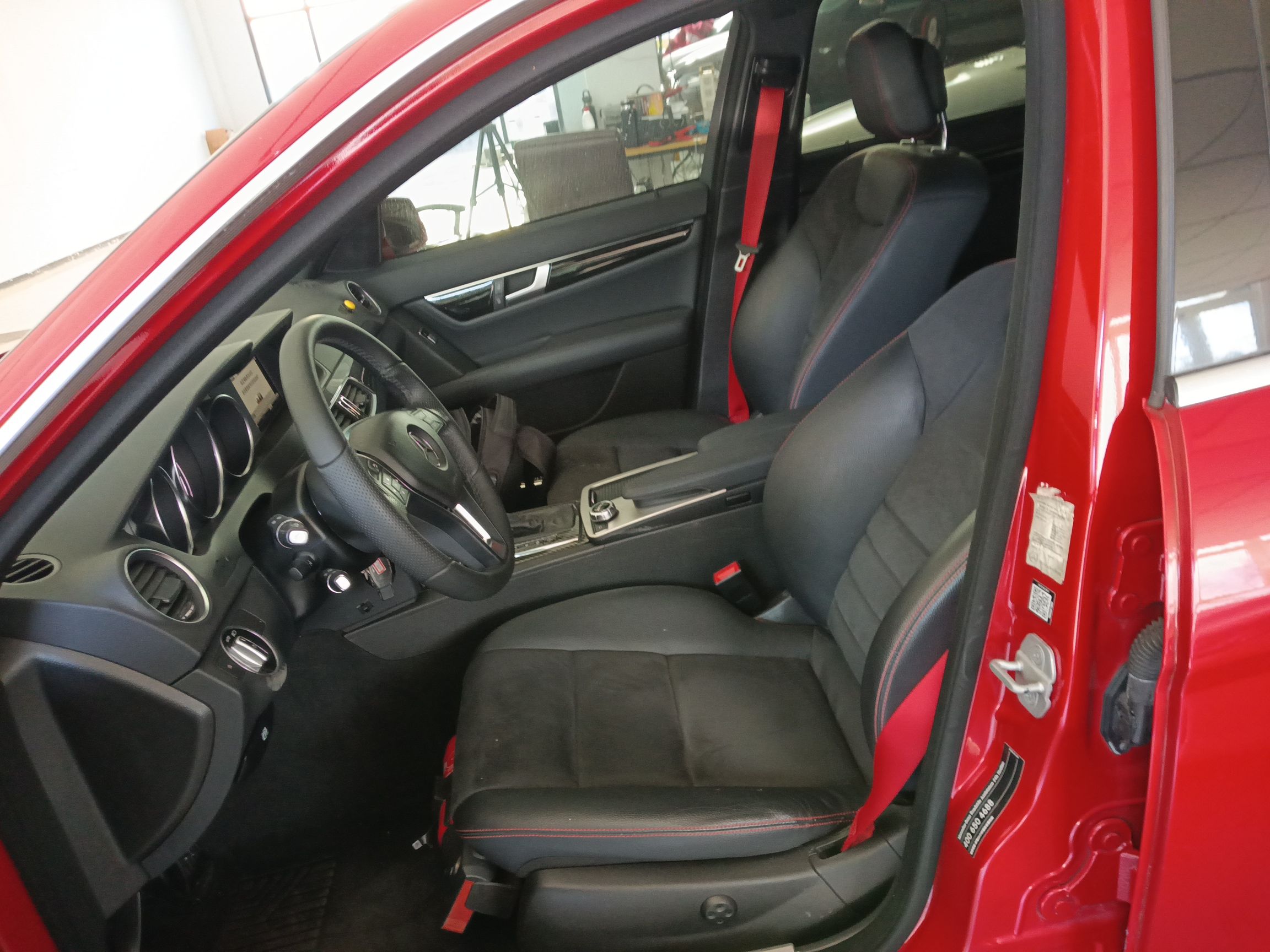 Avant de la voiture
