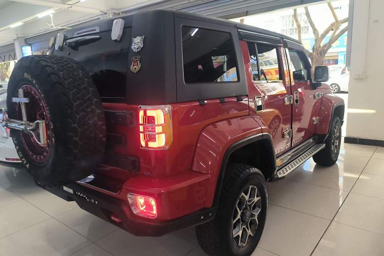 Used BAIC Off-Road BJ40 2019 PLUS 2.3T Automatic Four-Wheel Drive Flagship Edition China VI Emission Standard