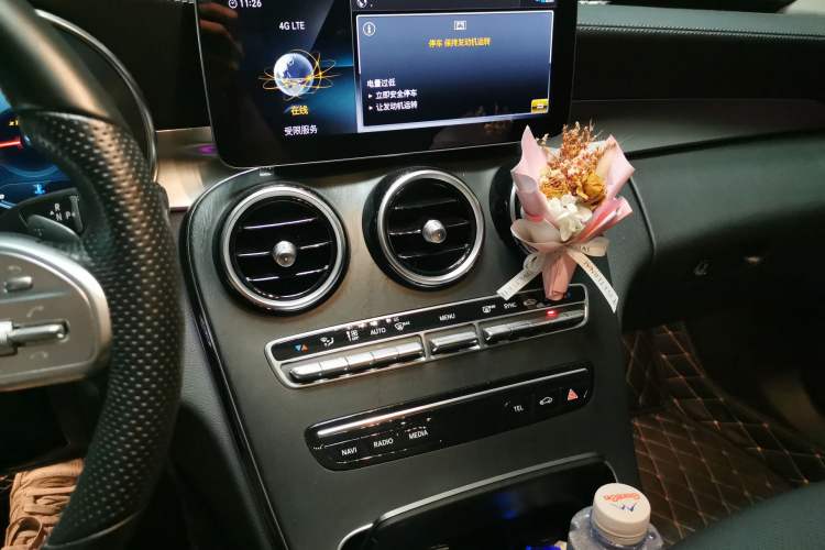 Used Mercedes-Benz C-Class 2021 C 200 L Fashion Edition Sport Version Audio And AC Panel