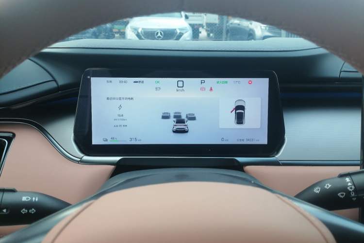 Used BYD Song L EV 2024 662 km Excellence Version Instrument Cluster