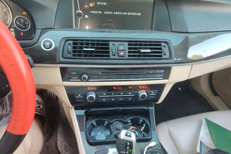 Used BMW 5 Series 2012 530Li Leading Model Audio And AC Panel