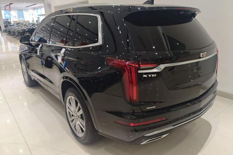 Used Cadillac XT6 2022 2.0T Six-Seater Four-Wheel-Drive Luxury Standard Edition Rear Left 45 Deg