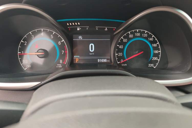 Used Chevrolet Cavalier 2019 325T Dual-Clutch Xinyue Edition Odometer Close Up
