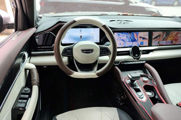 Used Geely Auto Monjaro L 2024 2.0TD High-Power Automatic Two-Wheel Drive Yunqi Version Steering Wheel