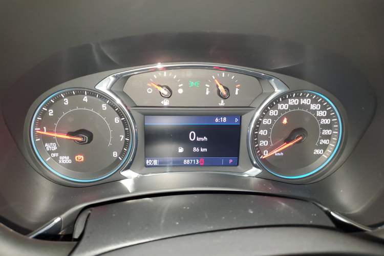 Used Chevrolet Equinox 2019 Redline 550T Automatic All-Wheel-Drive RS Model China VI Standard Instrument Cluster