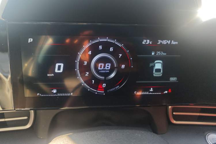 Used Hyundai Elantra 2021 1.5L CVT LUX Prestige Edition Instrument Cluster