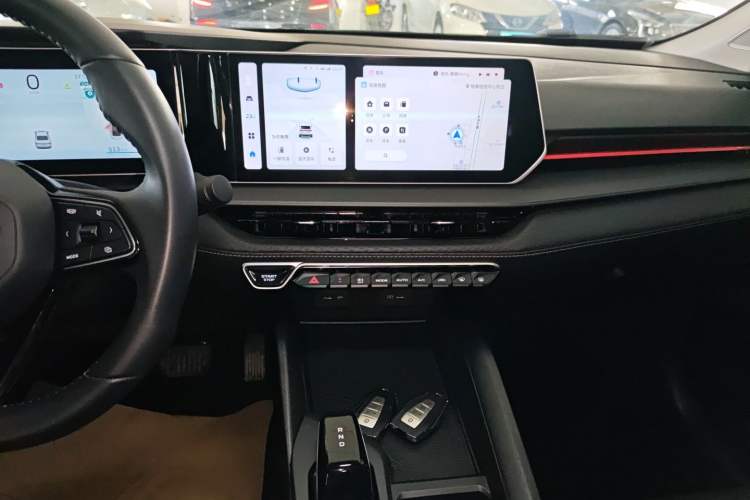 Used Geely Auto Binray 2022 Binrui COOL 1.5T DCT Electric Edition Audio And AC Panel