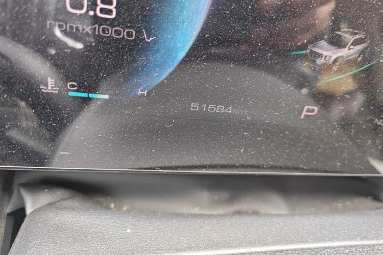 Used Haval DARGO 2021 1.5T DCT Two-Wheel Drive Border Collie Edition Odometer Close Up