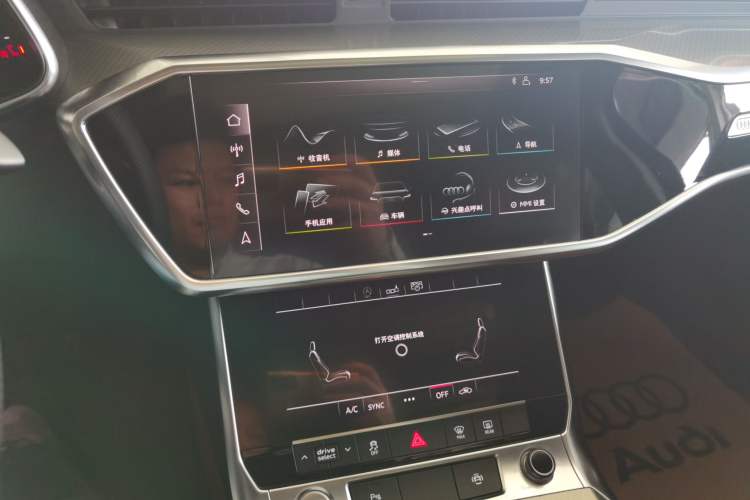 Used Audi A6L 2019 40 TFSI Luxury Prestige Edition Audio And AC Panel