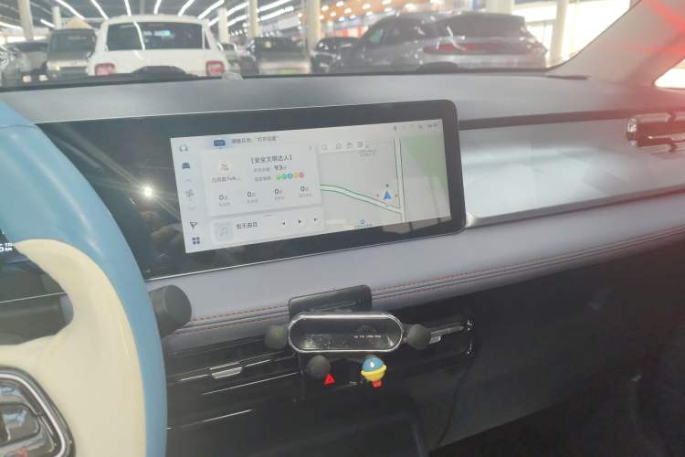 Used Geometry E Firefly 2022 401 km Linglong Tiger 4 Seats Audio And AC Panel