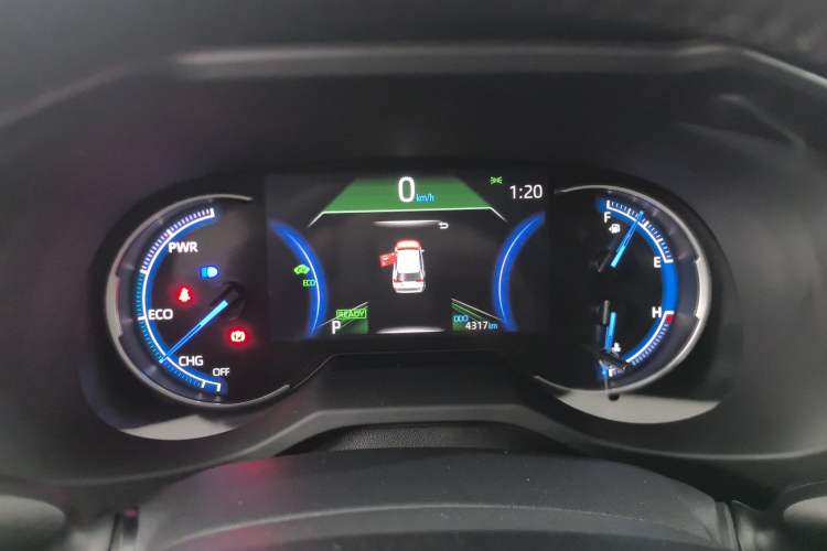 Used Toyota RAV4 2022 Dual-Engine 2.5L E-CVT Two-Wheel Drive Elite Edition
