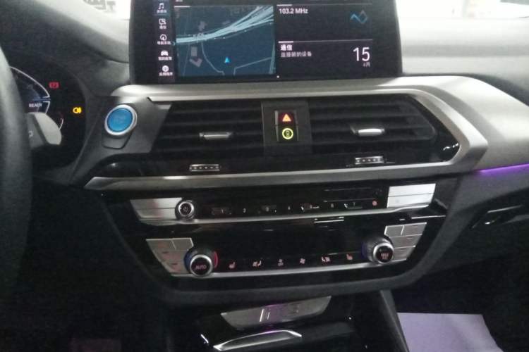 Used BMW iX3 2021 Updated Leading Type Audio And AC Panel