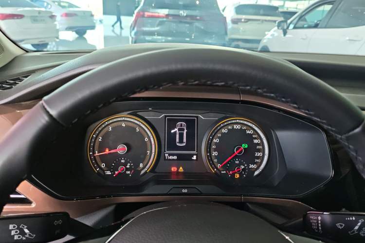 Used Volkswagen Tharu 2020 280TSI Two-Wheel Drive Luxury Plus Version China VI Standard Instrument Cluster