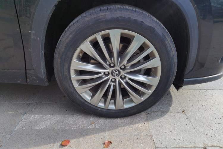 Used Toyota Highlander 2022 Dual-Engine 2.5L Four-Wheel Drive Luxury Edition 7 Seats Right Front Wheel Hub