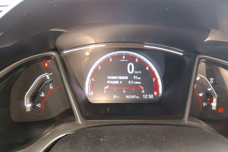 Used Honda Civic 2019 220TURBO CVT Dynamic Edition China VI Emission Standard
