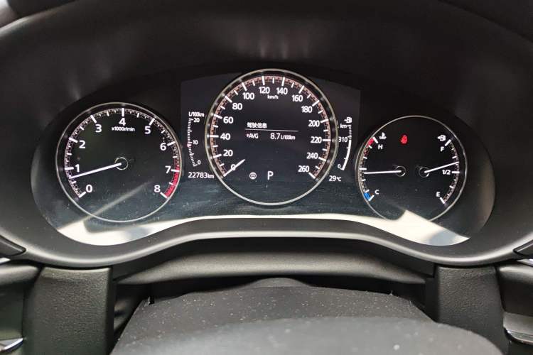 Used Mazda CX-30 2022 2.0L Automatic YAYUE Version Odometer Close Up