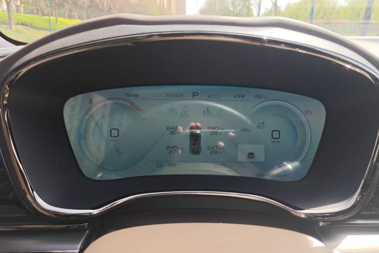 Used BYD Han 2023 EV Champion Edition 605KM Front-Drive Premium Model Instrument Cluster