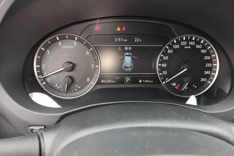 Used Infiniti QX50 2018 2.0T Four-Wheel Drive Elite Edition Instrument Cluster