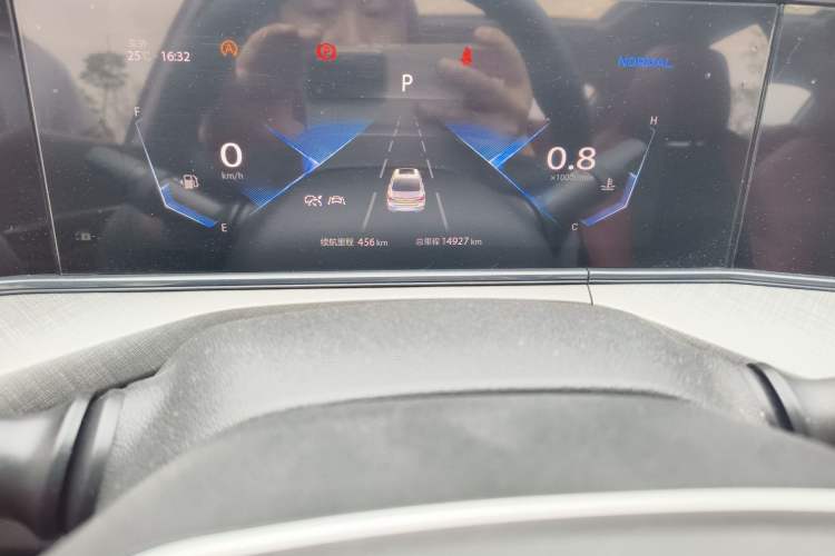 Used CHANGAN Eado 2022 PLUS Blue Whale NE 1.4T GDI DCT Flagship Edition Odometer Close Up