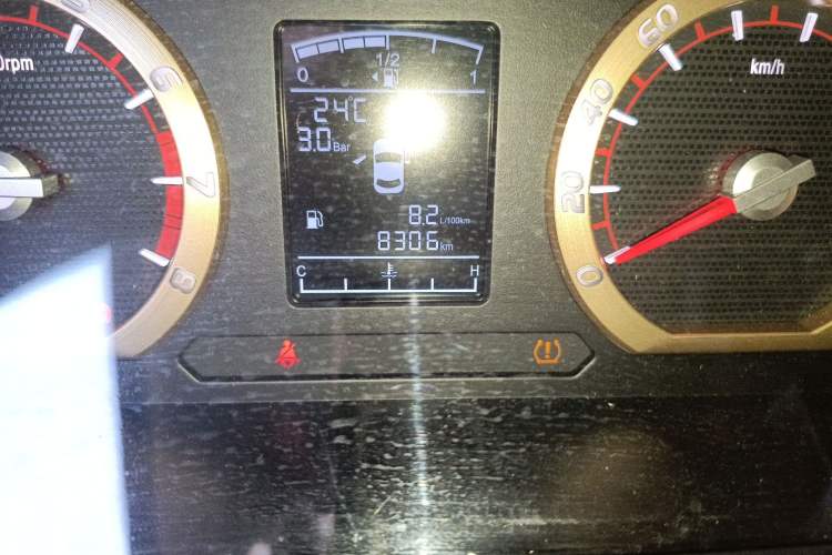 Used FORTHING Lingzhi 2020 M5L 1.6L Comfort Edition 7-Seater Odometer Close Up