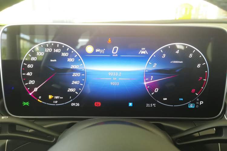 Used Mercedes-Benz C-Class 2024 Facelifted C-Class 260 L Night Edition Sports Version Instrument Cluster