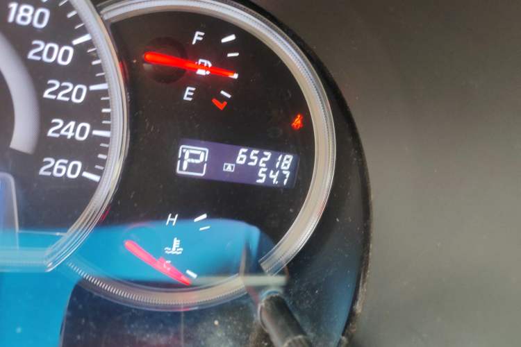 Used Nissan Teana 2012 2.5L XL Smart Enjoyment Version Odometer Close Up