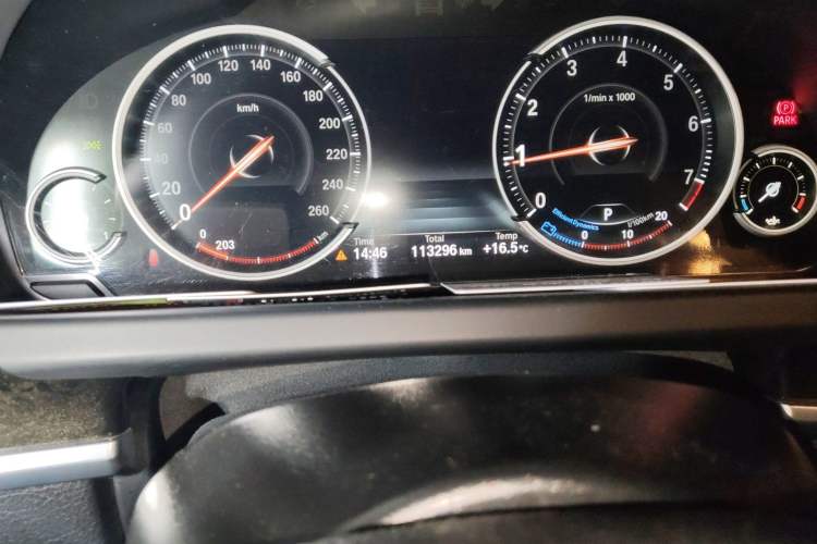 Used BMW 6 Series 2013 Facelift 640i Gran Coupe Odometer Close Up