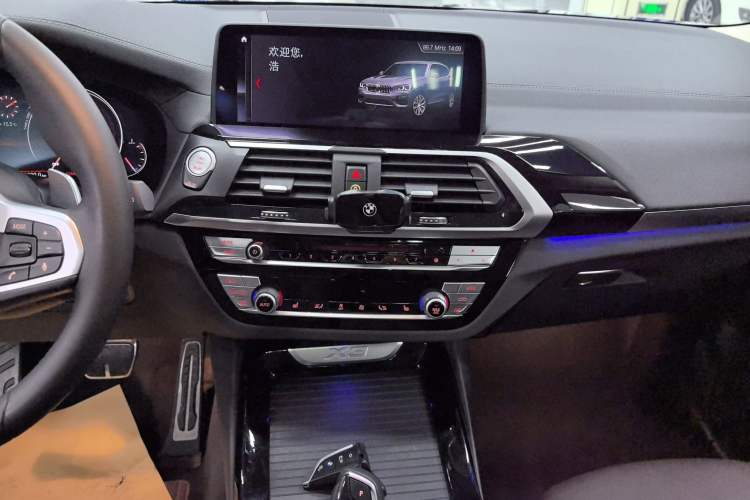 Used BMW X3 2018 xDrive28i M Sport Package China VI Audio And AC Panel