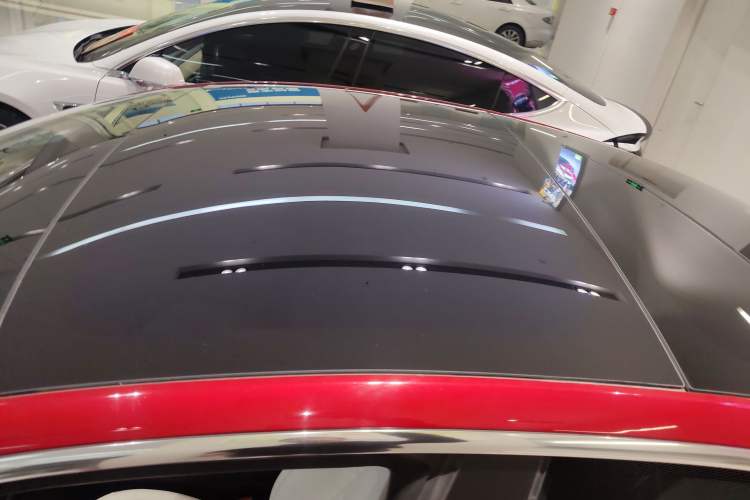 Used Tesla Model 3 2019 Long-Range Rear-Wheel-Drive Version Roof