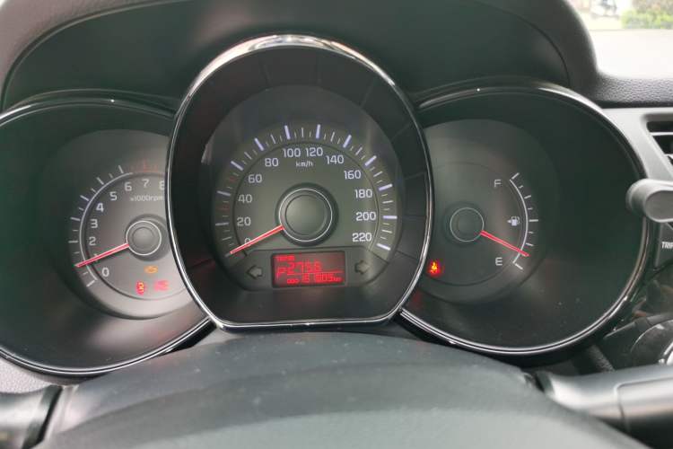 Used Kia K2 2012 Sedan 1.4L Automatic GLS Commemorative Edition Instrument Cluster