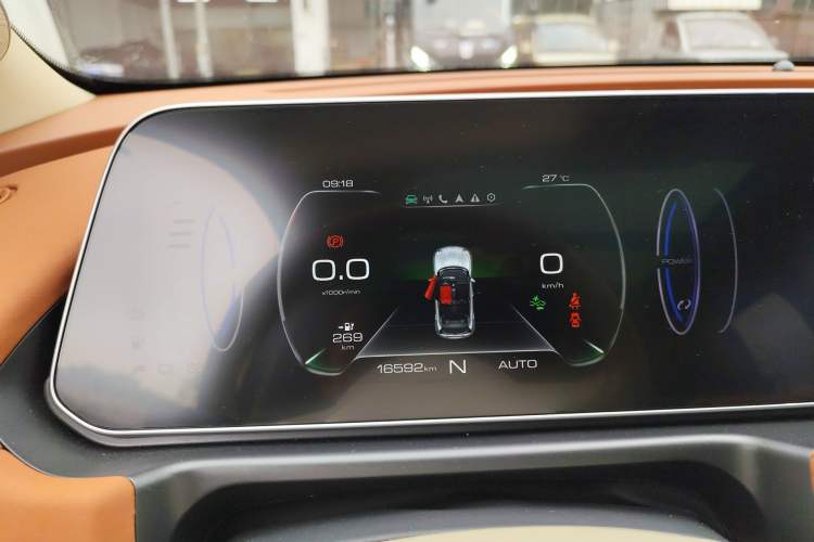 Used ORA Good Cat 2022 Morandi Edition 400km Standard Range Premium Version Lithium Iron Phosphate Instrument Cluster