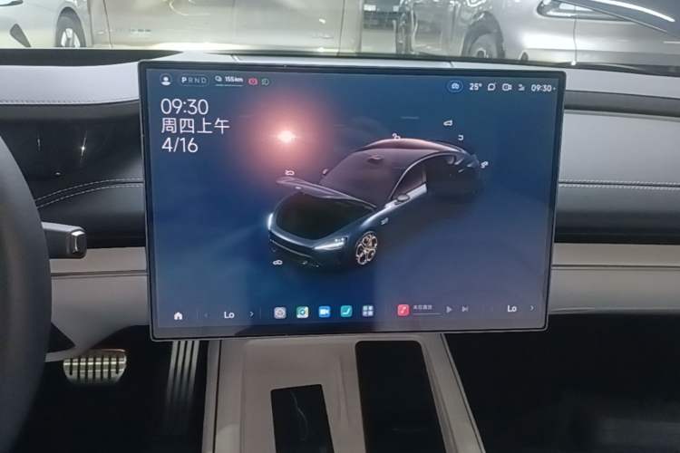 Used Xiaomi Auto SU7 2024 Four-Wheel-Drive Max Founder's Edition Audio And AC Panel