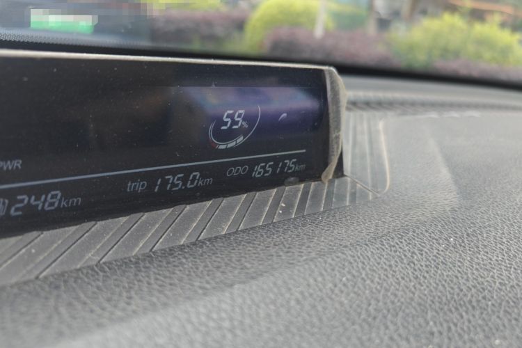 Used NETA V 2022 Chao 400 Lite Odometer Close Up